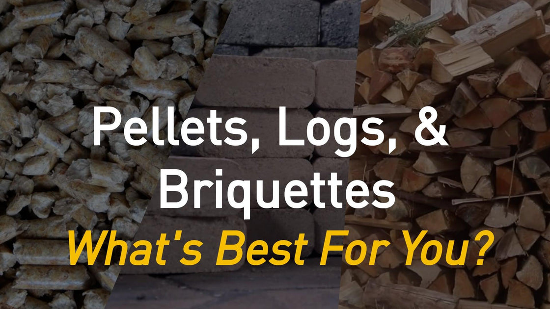 Wood Pellets vs Briquettes vs Firewood Logs Expert Gude