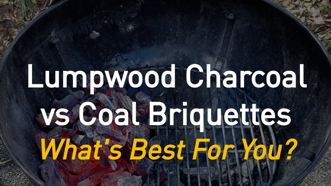 Bbq charcoal lumpwood top