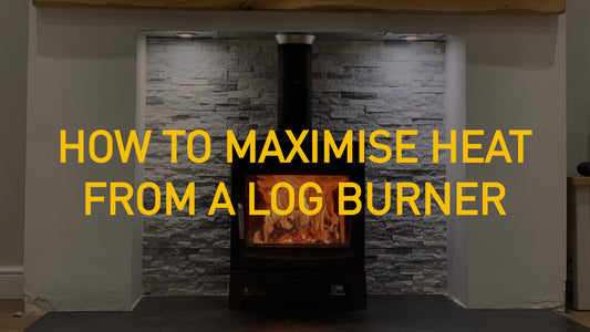 How to Maximise Heat From a Log Burner