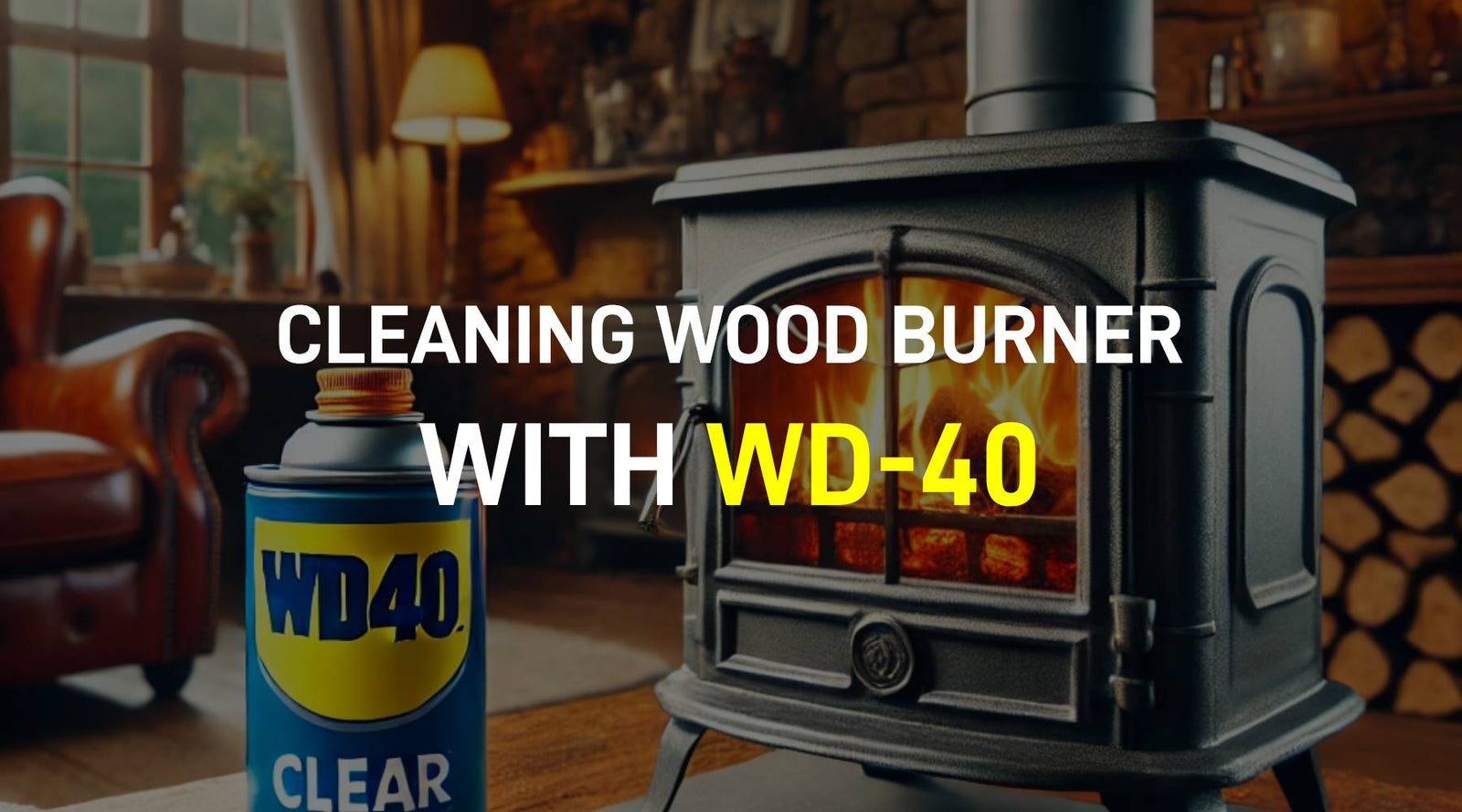 How to Clean Wood Heater Glass