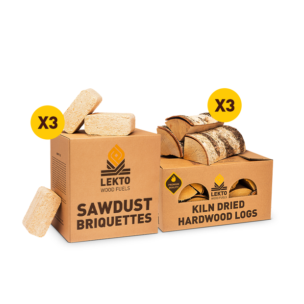 Sawdust Briquettes + Birch Deal