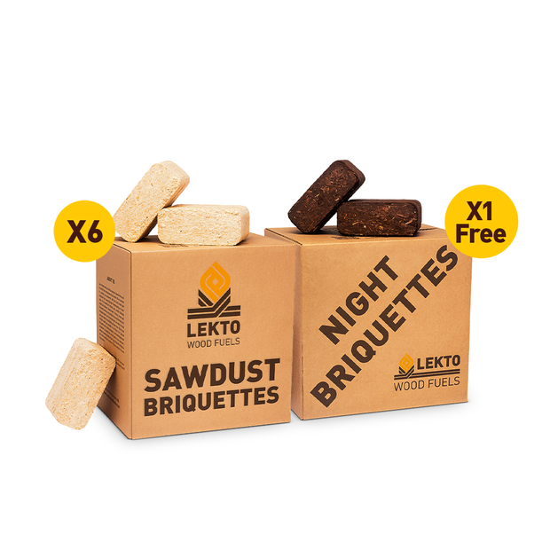 Sawdust + FREE Night Briquettes Deal