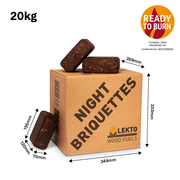 Night Briquettes 4 x 20kg Mini Pack