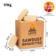 Sawdust Briquettes 4 x 20 Briquettes Mini Pack